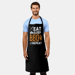 Manger Sleep BBBQ Grand tablier noir