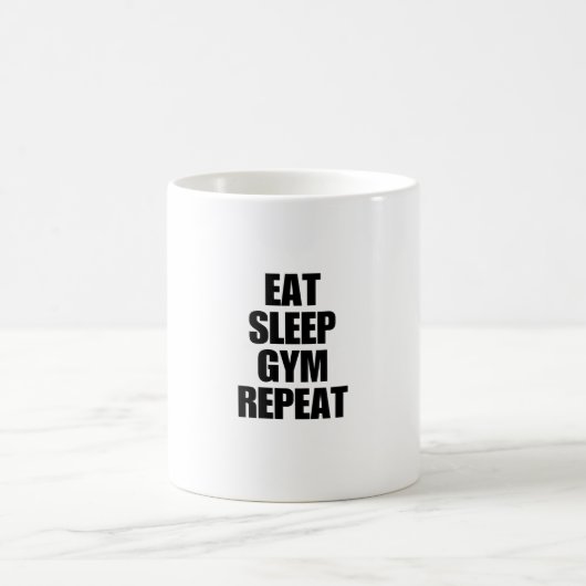 Manger Sleep Gym Répéter Mug (Centre)