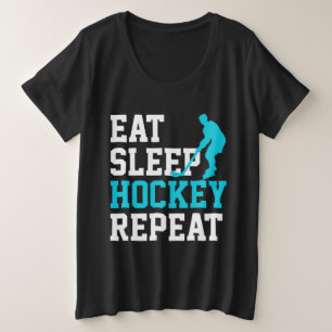 Manger Sommeil Hockey Répéter