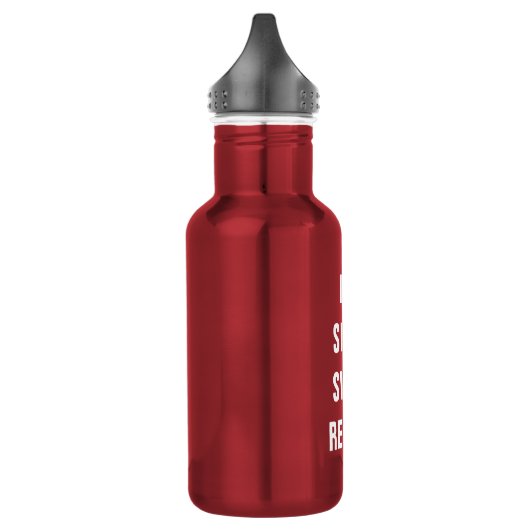 MANGER SOMMEIL NAGER RÉPÉTER bouteille d'eau perso (Gauche)