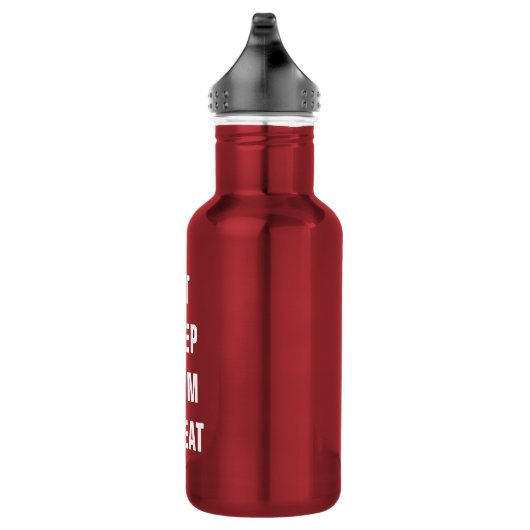 MANGER SOMMEIL NAGER RÉPÉTER bouteille d'eau perso (Droite)