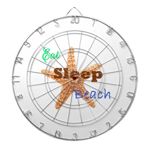 Manger Sommeil Plage - Jeu de fléchettes (Devant)
