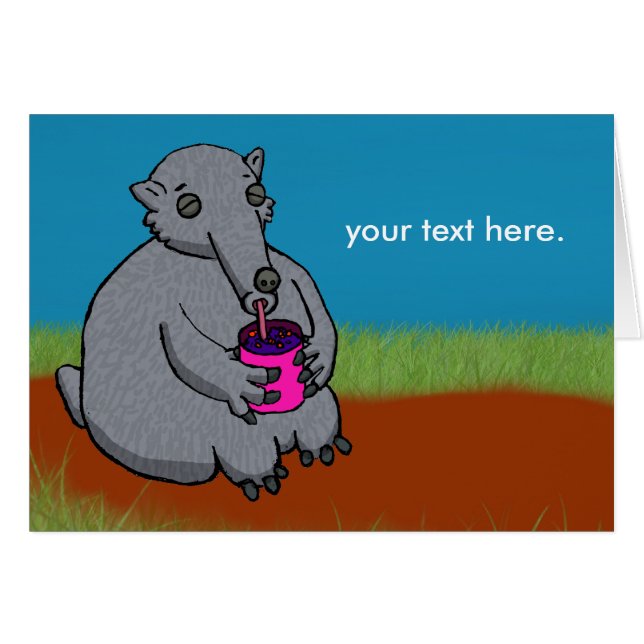 Mangeur Antnog de fourmi (Devant Horizontal)