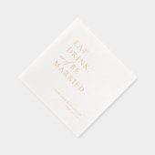 Mangez Boire et être marié Mariage de la répétitio (Droite)