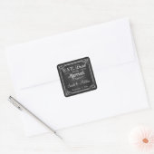 Mangez Boire et être marié Mariage Favor Stickers (Enveloppe)