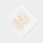 Mangez Boire et être marié Mariage Monogramme (Droite)