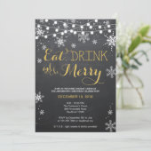 Mangez Boire & Soyez Joyeux Invitation / Invitatio (Debout devant)