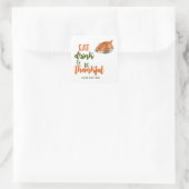 Mangez Boire Soyez Merci Sticker (Sac)