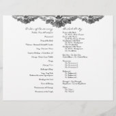 Mangez, Buvez et Mariez-vous, Programme de mariage (Dos)