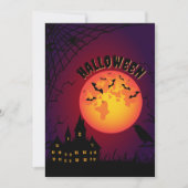 Mangez, buvez et soyez effrayant Invitation Hallow (Devant)