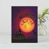 Mangez, buvez et soyez effrayant Invitation Hallow (Debout devant)