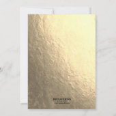 Mangez, buvez et soyez joyeux Noël Fête Invitation (Dos)