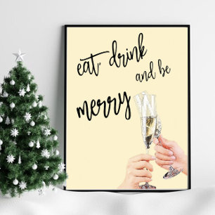 Mangez, buvez et soyez joyeux Poster