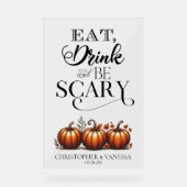 Mangez, buvez et soyez Mariage effrayant (Recto)