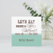 Mangez, buvez et soyez marié(e) Invitation à une d (Debout devant)