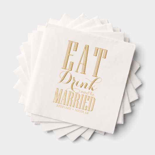 Mangez, buvez et soyez marié Mariage (Insitu (empilé))