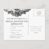 Mangez, Buvez n Mariez-vous, Invitation à la douch (Dos)