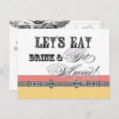 Mangez, Buvez n Mariez-vous, Invitation à la douch (Devant / Derrière)