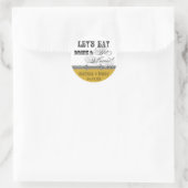 Mangez, buvez n Obtenez Marié Matching Stickers ou (Sac)