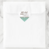Mangez, buvez n Obtenez Marié Matching Stickers ou (Sac)