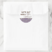 Mangez, buvez n Obtenez Marié Matching Stickers ou (Sac)
