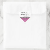 Mangez, buvez n Obtenez Marié Matching Stickers ou (Sac)