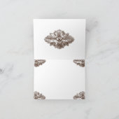 Mangez, buvez n Se marier Merci Cartes de notes (Intérieur)