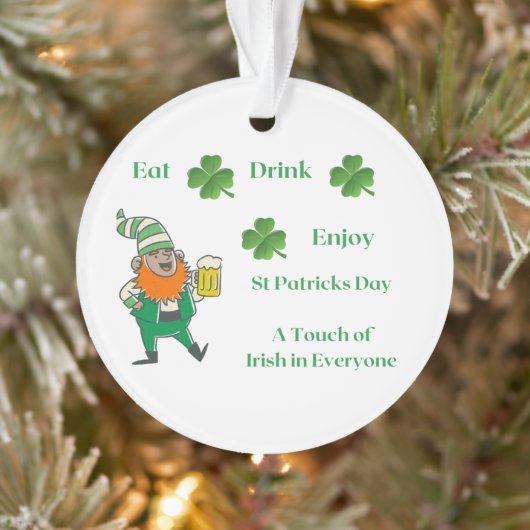 Mangez, buvez, profitez de la Joyeuse St. Patricks (Arbre)