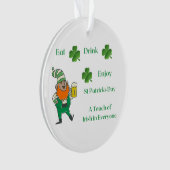 Mangez, buvez, profitez de la Joyeuse St. Patricks (devant)