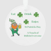Mangez, buvez, profitez de la Joyeuse St. Patricks (dos)