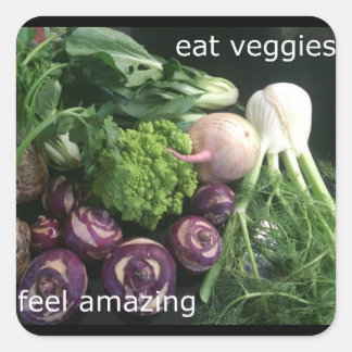 Mangez des Légumes - Sentez un autocollant Extraor