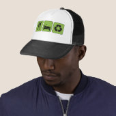 Mangez, dormez, réutilisez le casquette (En situation)