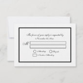 Mangez et soyez mariés - Papier Lin RSVP (Dos)