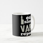 Mangez la tasse de café drôle de Vaper de (Devant droit)