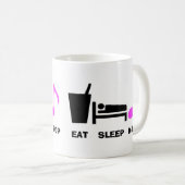 Mangez la tasse de Kpop de sommeil (Devant droit)