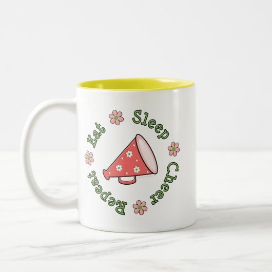 Mangez la tasse de mégaphone de répétition (Gauche)