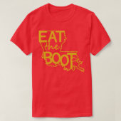 Mangez le Boot OG Metallic Gold TShirt (Design devant)