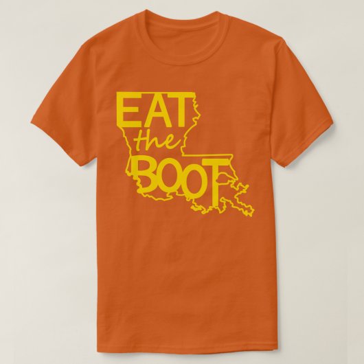 Mangez le Boot OG YellowGold TShirt (Design devant)