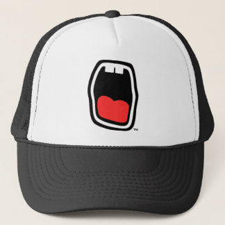mangez le casquette chancelant de bouche