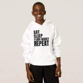 mangez le hockey sur plancher (Devant entier)