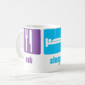 Mangez le sommeil écrivent la tasse (Devant gauche)
