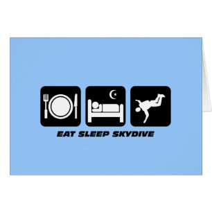 mangez le sommeil skydive
