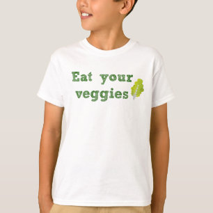 Mangez le T-shirt de votre enfant de légume
