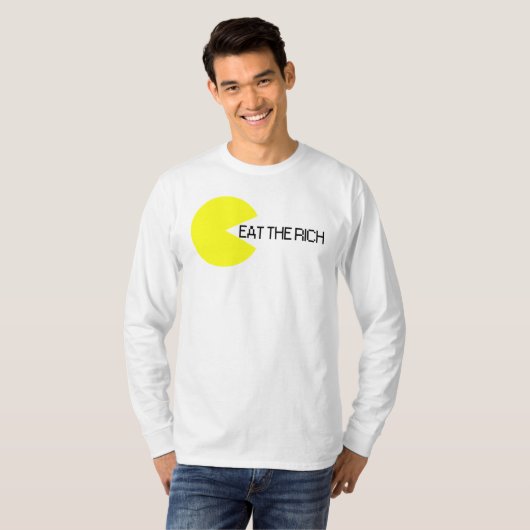 Mangez Le T-shirt Riche (Devant entier)