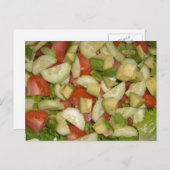 Mangez ma carte postale de salade (Devant / Derrière)
