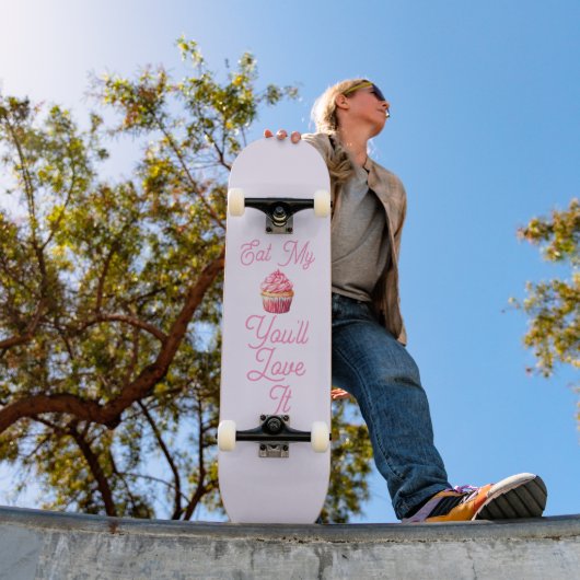 Mangez My Muffin Skateboard (Extérieur 1)