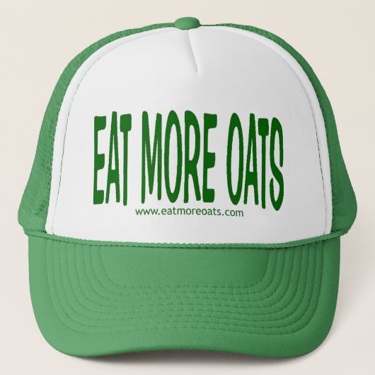 Mangez plus de casquette d'avoine (Devant)