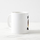 MANGEZ PLUS de TASSES de CAFÉ drôles de BEIGNET de (Devant gauche)