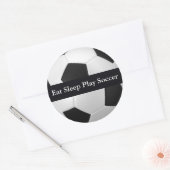 Mangez Sleep Play Soccer Sticker (Enveloppe)