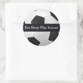 Mangez Sleep Play Soccer Sticker (Sac)